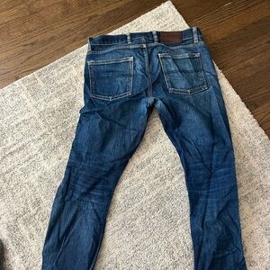 Frank & Oak Indigo Skinny Jeans
